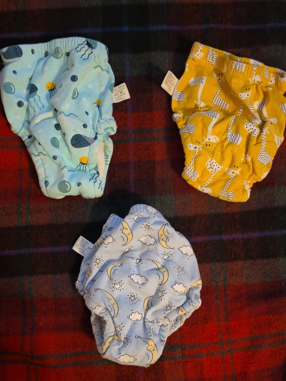 Upairy Set Of 3 Training Underwear Size Medium
